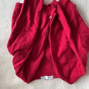 Cozy Red Kids Sweater